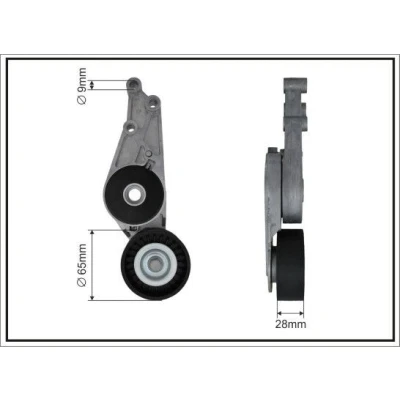 Imagem de Tensor, correia trapezoidal estriada CAFFARO 112000SP