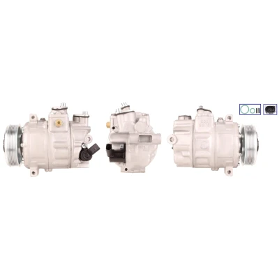 Imagem de ELSTOCK 51 0123 Compressor PAG 46 R 134a com juntas VOLKSWAGEN: Passat B6 Variant, Touran I, Sharan II, AUDI: A3 Hatchback, Sportback, TT Roadster
