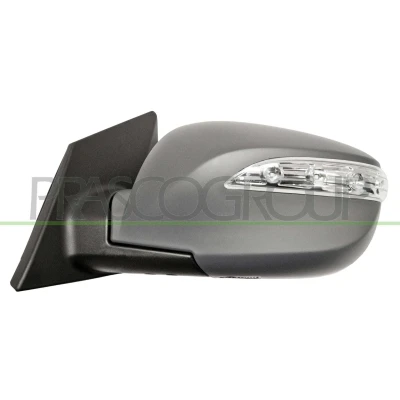 Imagem de Espelho retrovisor Prasco Premium HN8057374P esquerda com subcapa elétrico dobrável electricamente, convexo, sem cor HYUNDAI: ix35