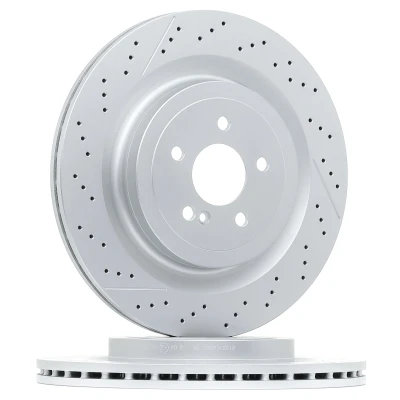 Imagem de DELPHI BG9414C Disco de travão 360 26 5 ventilado, perfurado/ventilado revestido alto carbono sem o rolamento da roda, anel sensor do ABS