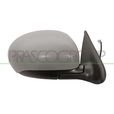 Imagem de Espelho retrovisor Prasco Premium DS7007113P à direita com subcapa elétrico convexo, sem cor