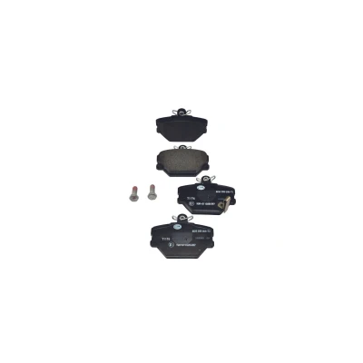 Imagem de HELLA 8DB 355 008 721 Jogo de pastilhas para travão disco com avisador sonoro desgaste parafusos pinça SMART: Fortwo II Coupe