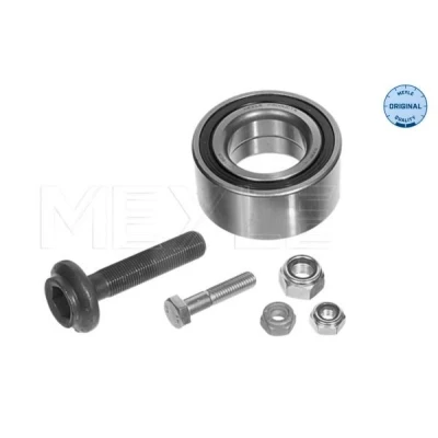 Imagem de MEYLE 100 498 0237 Kit de Rolamento roda Eixo dianteiro, ambos os lados com material montagem ORIGINAL Quality 82 esferas
