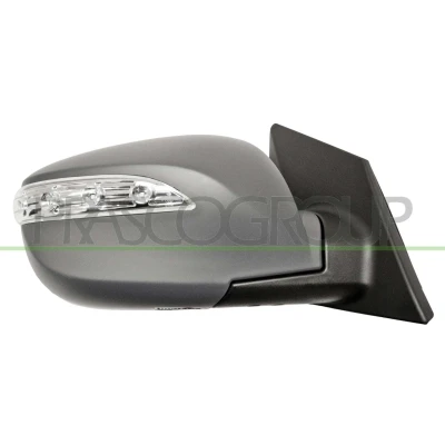 Imagem de Espelho retrovisor Prasco Premium HN8057343P à direita com subcapa elétrico aquecível, dobrável electricamente, convexo, sem cor