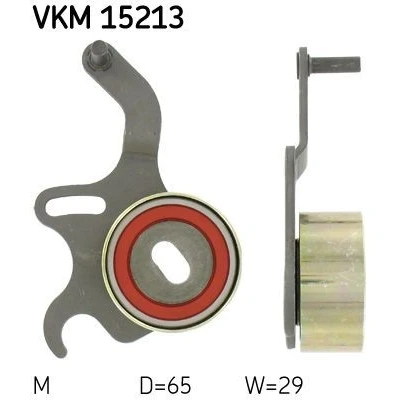 Imagem de SKF VKM 15213 Rolo tensor, correia dentada OPEL: Corsa B Hatchback, Astra F CC, Caravan