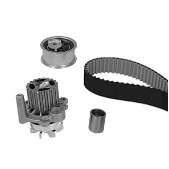 Imagem de METELLI 30 1355 8 Bomba de Água + Kit correia Distribuição sem amortecedor tensor, rolo tensor 30mm para accionamento da dentada
