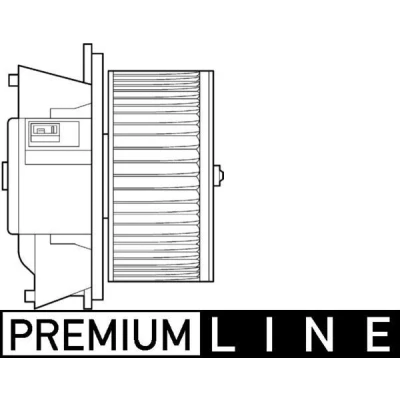 Imagem de MAHLE ORIGINAL AB 107 000P Ventilador do Habitáculo para veículos com ar condicionado de volante à esquerda/direita