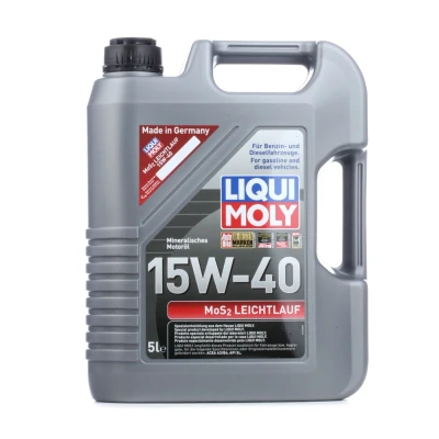 Imagem de Liqui Moly МoS2 Low Friction 15W 40 5l Óleo do motor 2571 NISSAN: Patrol GR 5 SUV, BMW: 3 Coupe, LAND ROVER: Discovery 1