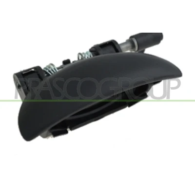 Imagem de PRASCO PG0098102 Puxadores de Porta exterior, traseira esquerda preto PEUGEOT: 206 Hatchback, Van