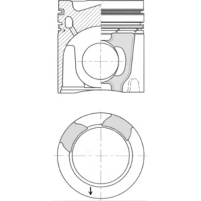 Imagem de Pistão KOLBENSCHMIDT 41657600