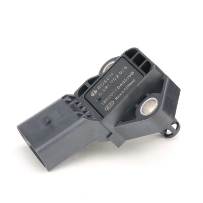 Imagem de BOSCH 0 281 002 976 Sensor Pressão de Sobrealimentação VOLKSWAGEN: Passat B6 Variant, B5 GP Sedan, Golf 6, AUDI: A4 B6/B7 Cabrio, Sedan