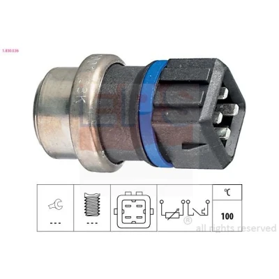 Imagem de EPS 1.830.536 Sensor da Temperatura do Líquido de Refrigeração Made in Italy OE Equivalent preto VOLKSWAGEN: GOLF 3, Sharan I, Vento