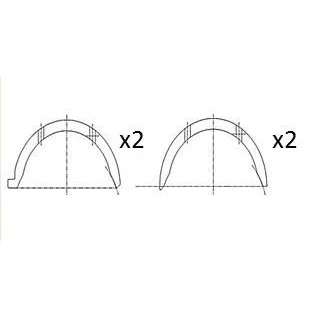 Imagem de FAI AutoParts BT3012 STD Anilha de afastamento, cambota PEUGEOT: 306 Hatchback, 206 205 I CITROËN: Jumpy III Van