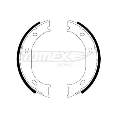 Imagem de TOMEX brakes TX 21 17 Maxilas de Travão Eixo traseiro 160 40
