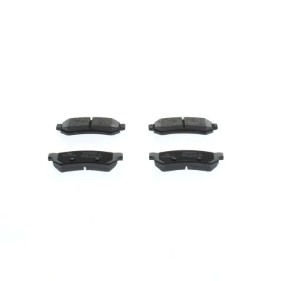Imagem de BOSCH 0 986 460 007 Jogo de pastilhas para travão disco Baixo teor metálico com chapa anti ruído, instruções montagem