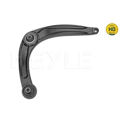 Imagem de MEYLE 11 16 050 0071/HD Braço de suspensão Quality com apoio borracha Eixo dianteiro, lado direito transversal Aço PEUGEOT: 3008 I