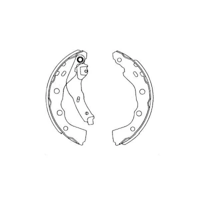 Imagem de KAVO PARTS KBS 6415 Maxilas de Travão 203 39 MITSUBISHI: Carisma Sedan, Space Star