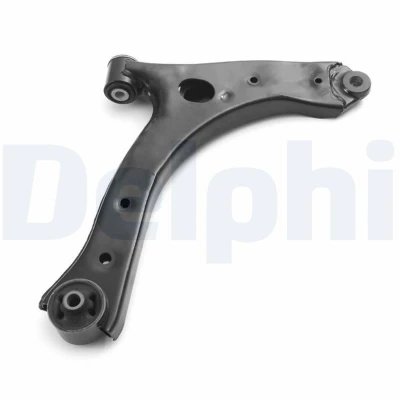 Imagem de DELPHI TC4554 Braço de suspensão sem articulação suspensão/guia à direita, Eixo dianteiro oscilante longitudinal Chapa aço