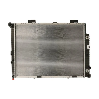 Imagem de NRF 58159 Radiador, arrefecimento do motor Alumínio 640 485 34 com componentes de montagem Aletas refrigeração soldadas