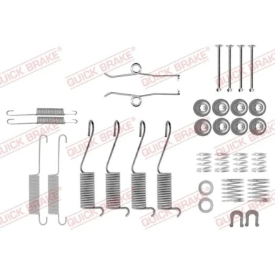 Imagem de QUICK BRAKE 105 0697 Kit de acessórios, maxilas do travão TOYOTA: HILUX 5 Pick up, 6 up