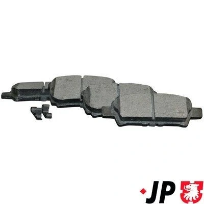 Imagem de JP GROUP 3963700410 Jogo de pastilhas para travão disco Eixo traseiro com avisador sonoro desgaste MITSUBISHI: OUTLANDER 3, Lancer 8 Limousine