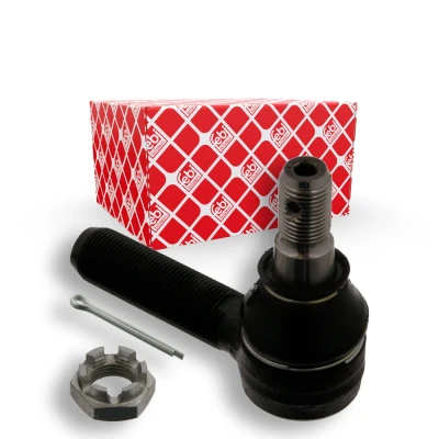 Imagem de FEBI BILSTEIN 12574 Rótula de direção Eixo dianteiro, lado direito com porca castelo FORD: Transit Mk3 Van, Minibus