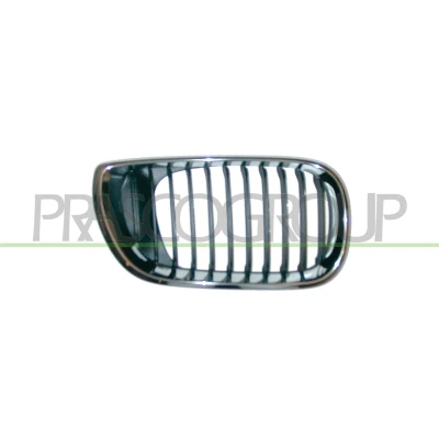 Imagem de PRASCO Premium BM0202003 Grelha de Radiador à frente, lado direito cromado preto crómio BMW: 3 Sedan, Touring