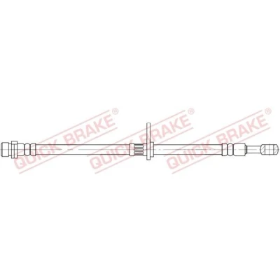 Imagem de QUICK BRAKE 58.851 Mangueira de Travão 435mm com rosca interior