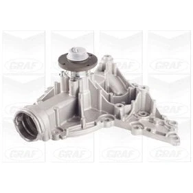 Imagem de GRAF PA1098 Bomba de água com junta mecânico Chapa aço para accionamento da correia trapezoidal estriada MERCEDES BENZ: Sprinter 3.5 T Van