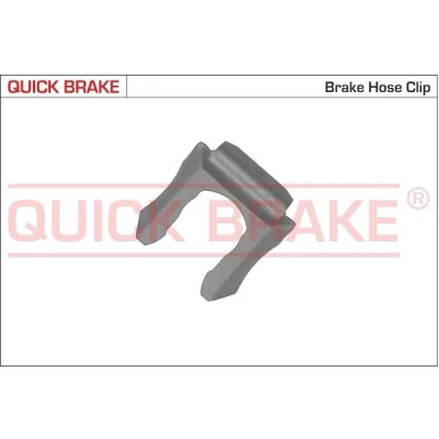 Imagem de QUICK BRAKE 3201 Suporte, tubo flexível do travão