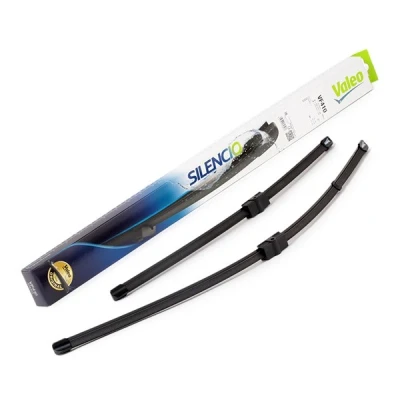 Imagem de Escova do limpa vidros Valeo Silencio X.trm, Flat Blade Set 574323 à frente Sem armação Fixação por cavilha CITROËN: C5 II Hatchback