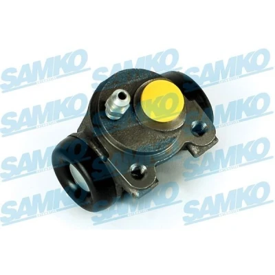 Imagem de SAMKO C06702 Cilindro de Roda 19,05mm com regulador integrado Ferro fundido 12 X 1 CITROËN: Saxo Hatchback, AX PEUGEOT: 106 II Hatchback