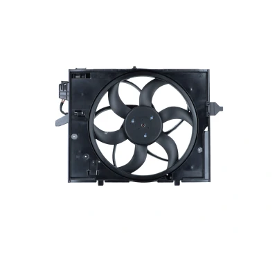 Imagem de NRF 47212 ventilador de radiador 490 12 400 com estrutura do (caixilho), Motor sem escovas módulo comando