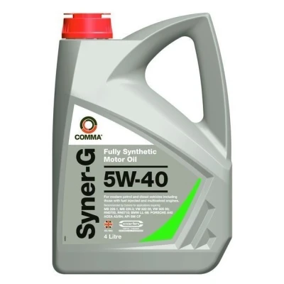 Imagem de Comma Syner G 5W 40 4l Óleo do motor SYN4L VOLKSWAGEN: Golf 4, 5, Polo IV Hatchback, BMW: 3 Sedan, Touring, 5 Sedan