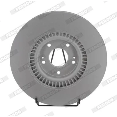 Imagem de FERODO Disco de travão 340mm 30mm 5 114,3mm ventilado revestido DDF3074C 51712C5700 Discos