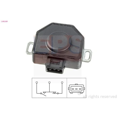 Imagem de EPS 1.995.091 Sensor de Posição Borboleta Made in Italy OE Equivalent BMW: 5 Sedan, Touring
