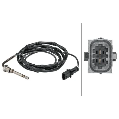 Imagem de HELLA 6PT 358 181 621 Sensor com ganchos de fixação no cabo