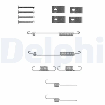 Imagem de Kit de acessórios, pastilhas travão DELPHI LY1332