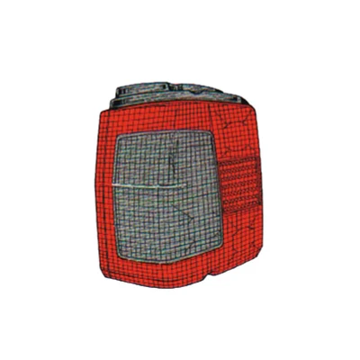 Imagem de PRASCO FT1354053 Farolim à direita escuro com porta lâmpadas FIAT: Tipo Hatchback