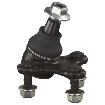 Imagem de FEBI BILSTEIN 31486 Rótula de suspensão Eixo dianteiro, lado direito, em baixo com porca autoblocante, ProKit para braço transversal endado,