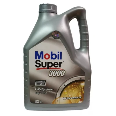 Imagem de Mobil Super 3000 Formula V 0W 20 5l Óleo do motor 155852 VOLKSWAGEN: T Cross, Golf 7, Polo Hatchback, RENAULT: Kangoo II Express, Megane 4