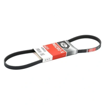 Imagem de GATES Micro V 4PK923 Correia trapezoidal estriada 923 4 Poliéster, EPDM (borracha de etileno propileno dieno) TOYOTA: Yaris I Hatchback