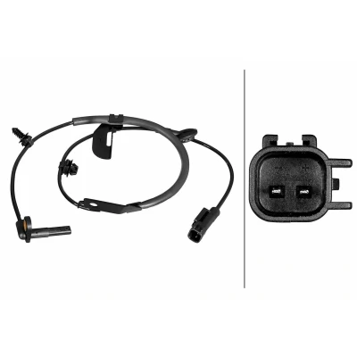 Imagem de HELLA 6PU 358 217 601 Sensor de ABS com grampo Hall 2 870