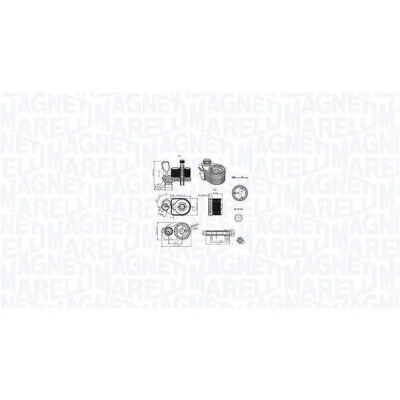 Imagem de MAGNETI MARELLI 350300001100 Radiador de Óleo FIAT: Ducato III Van