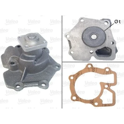 Imagem de VALEO 506155 Bomba de água sem polia com juntas tampa FORD: Transit Mk4 Van, Mk3 Minibus