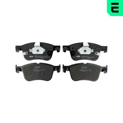 Imagem de OPTIMAL BP 12857 Jogo de pastilhas para travão disco Eixo dianteiro com avisador sonoro desgaste FORD: Focus Mk4 Hatchback, Turnier