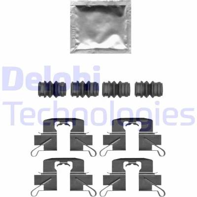 Imagem de DELPHI LX0696 Kit de acessórios, pastilhas travão PEUGEOT: 3008 I