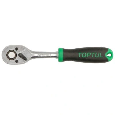 Imagem de Catraca de 1/2&quot;. TOPTUL 1/4 zoll dimensão 147mm (72 Zähne)
