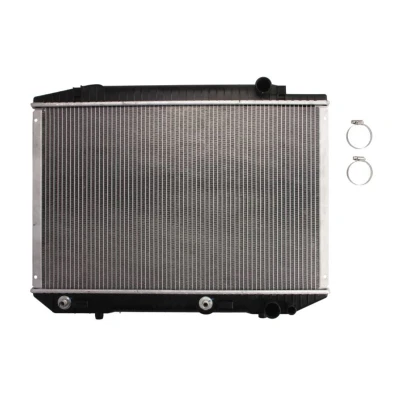 Imagem de NRF 58131 Radiador, arrefecimento do motor Alumínio 654 426 42 com componentes de montagem Aletas refrigeração soldadas
