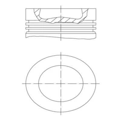 Imagem de Pistão MAHLE 028 PI 00155 002